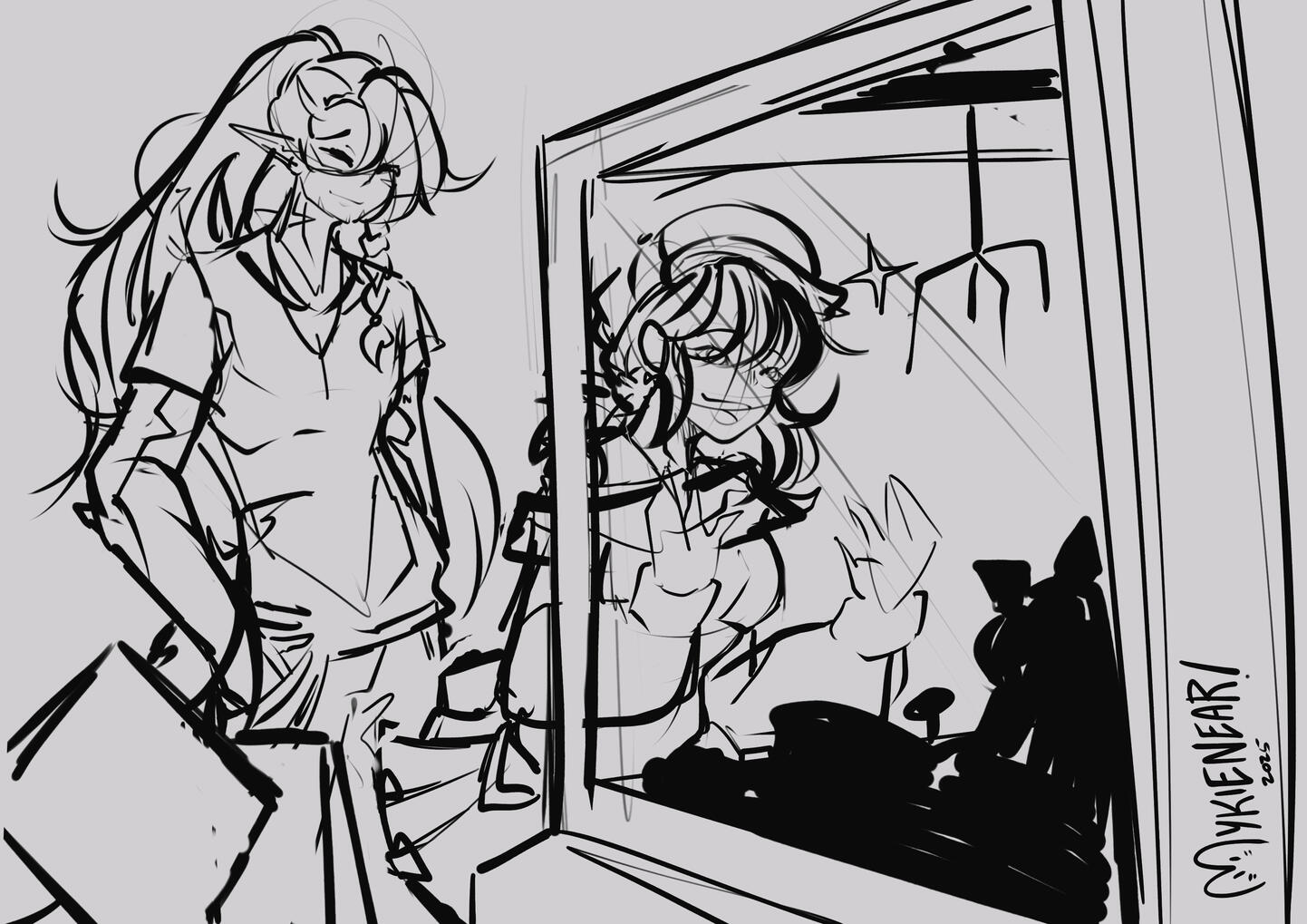 Art by @Mykienear